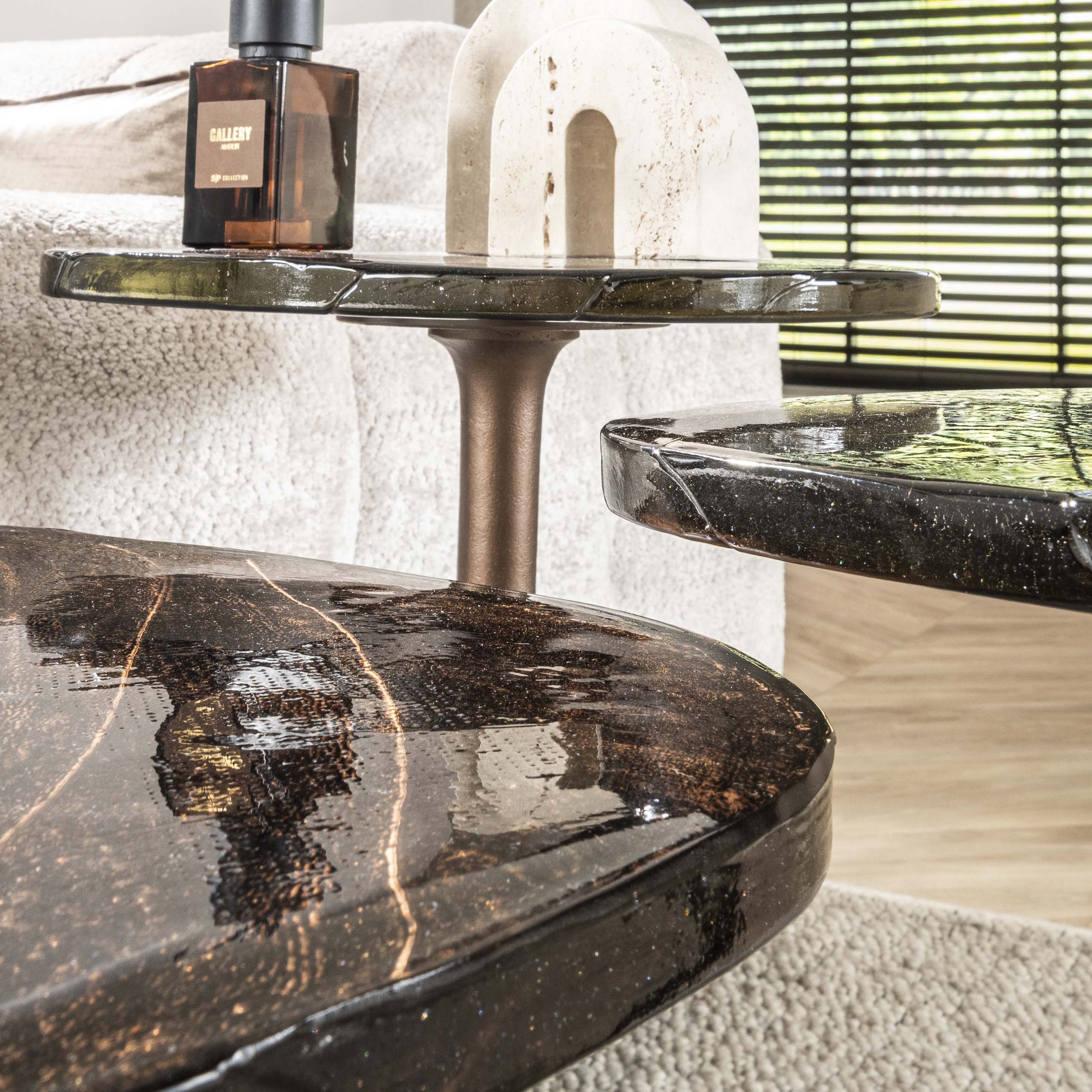 Tavolino Eclipse medio - Rame antico