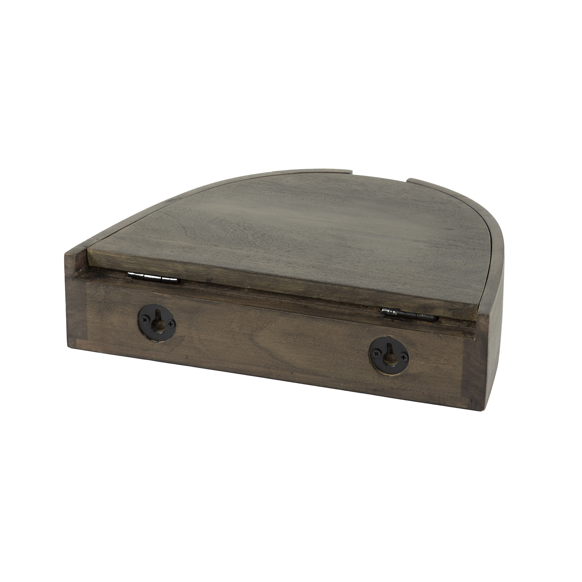 Bedside table Cove floating 1 drawer - set of 2 - acacia glaze