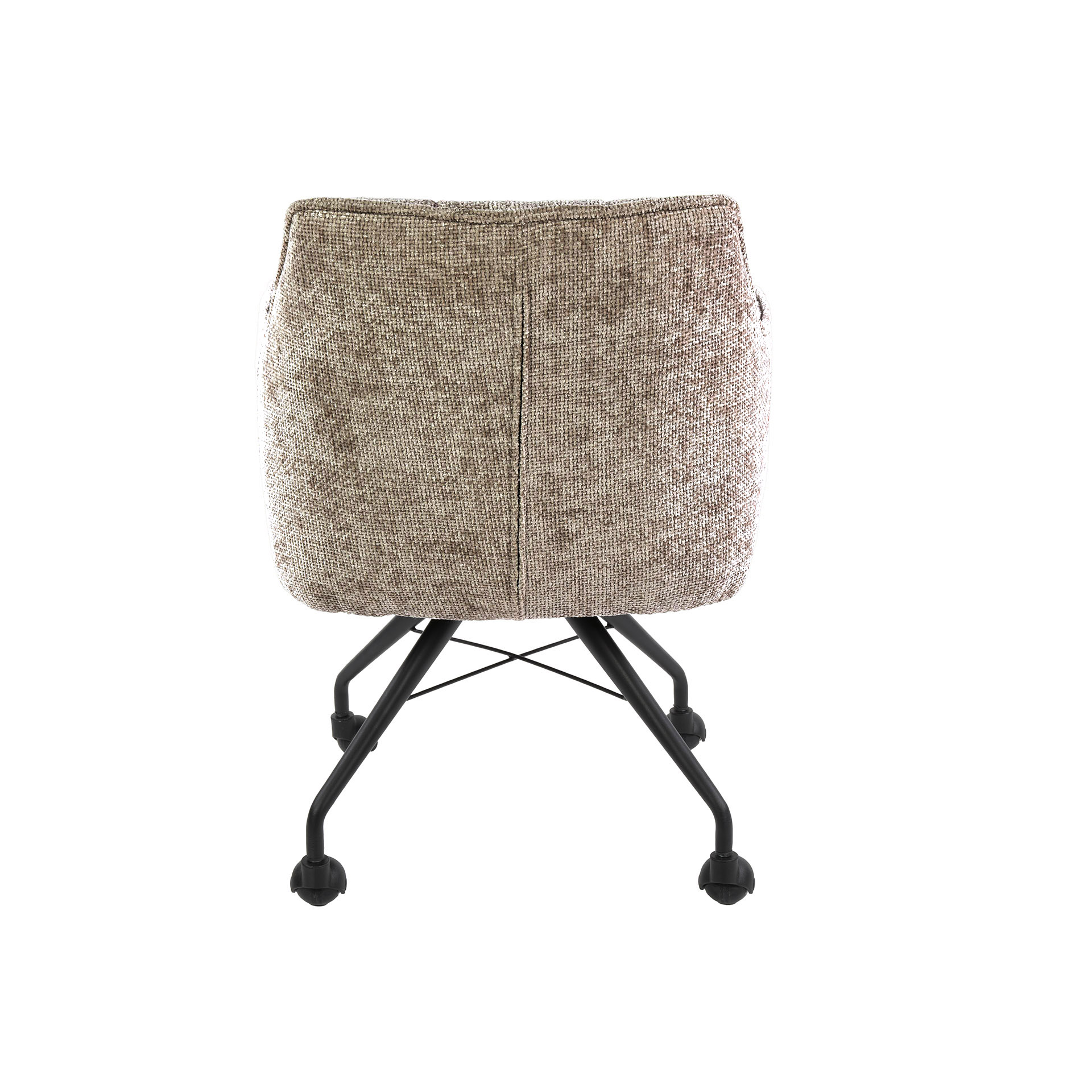 Poltrona con ruote Raster - per 2 - Hoven sabbia