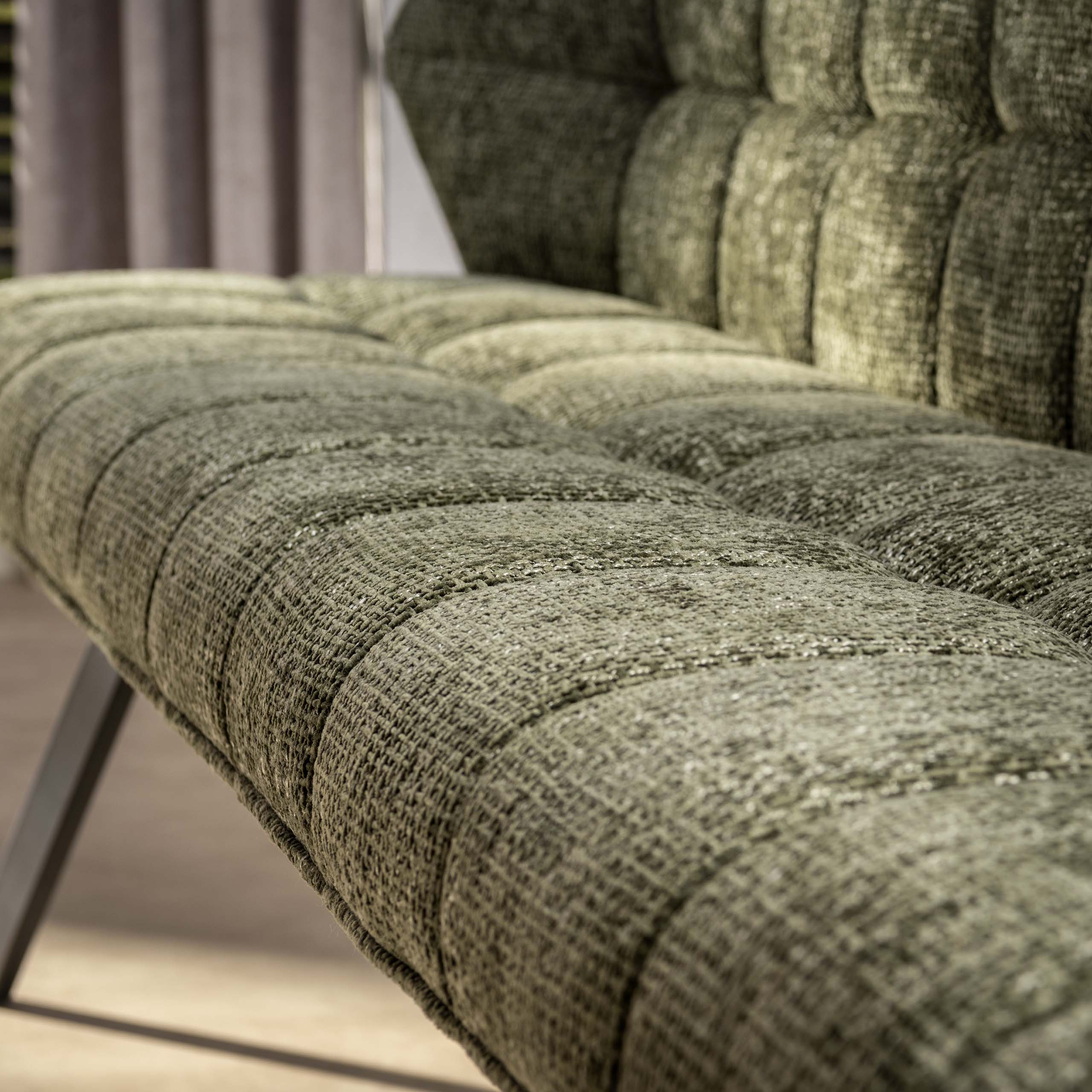 Divano per sala da pranzo Raster - Hoven verde