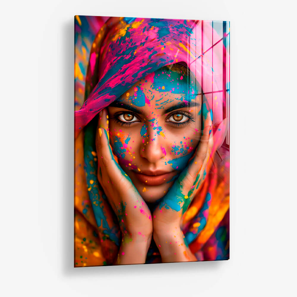 Colorful Lady – Glass