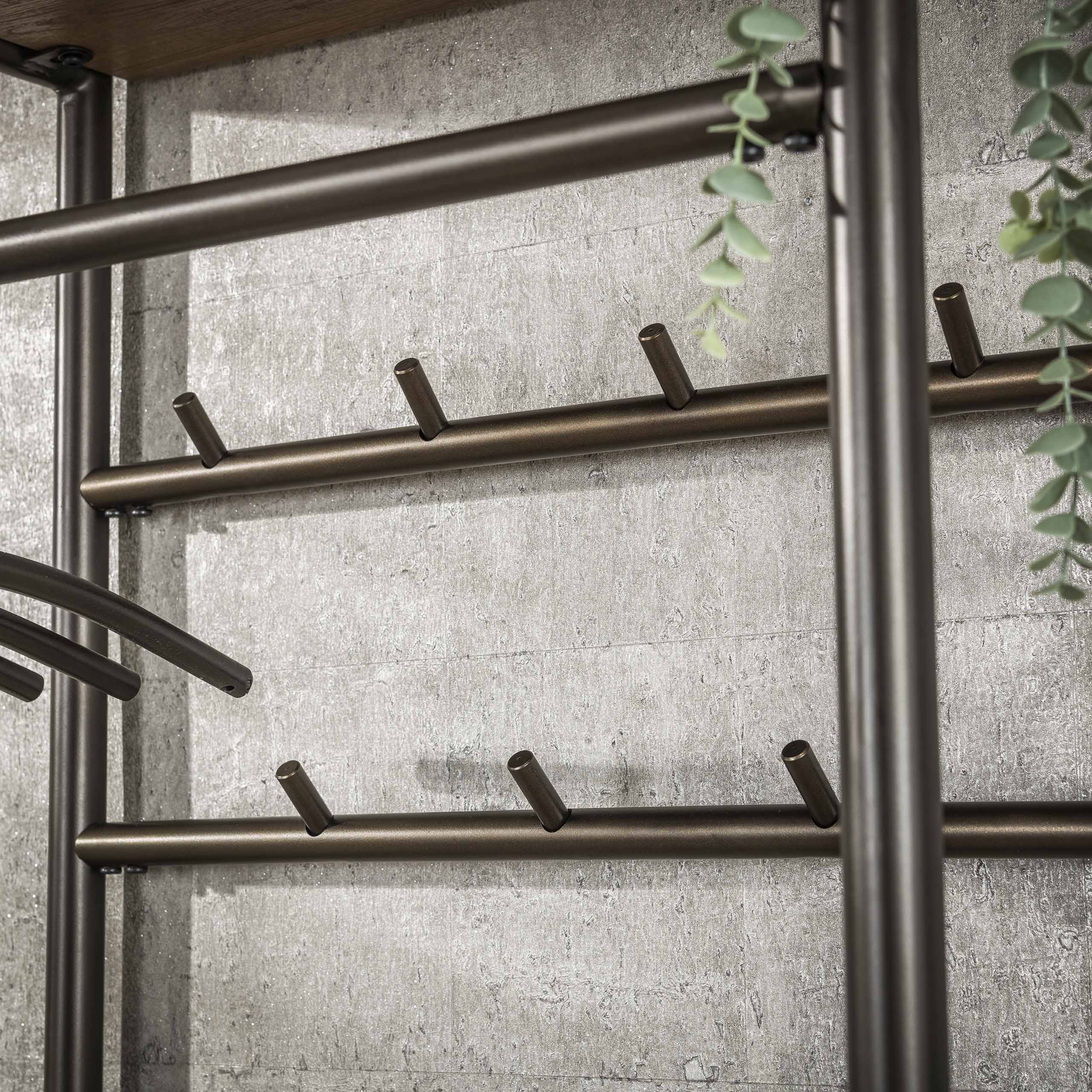 Mobile guardaroba Luno 70 cm - Marrone deriva