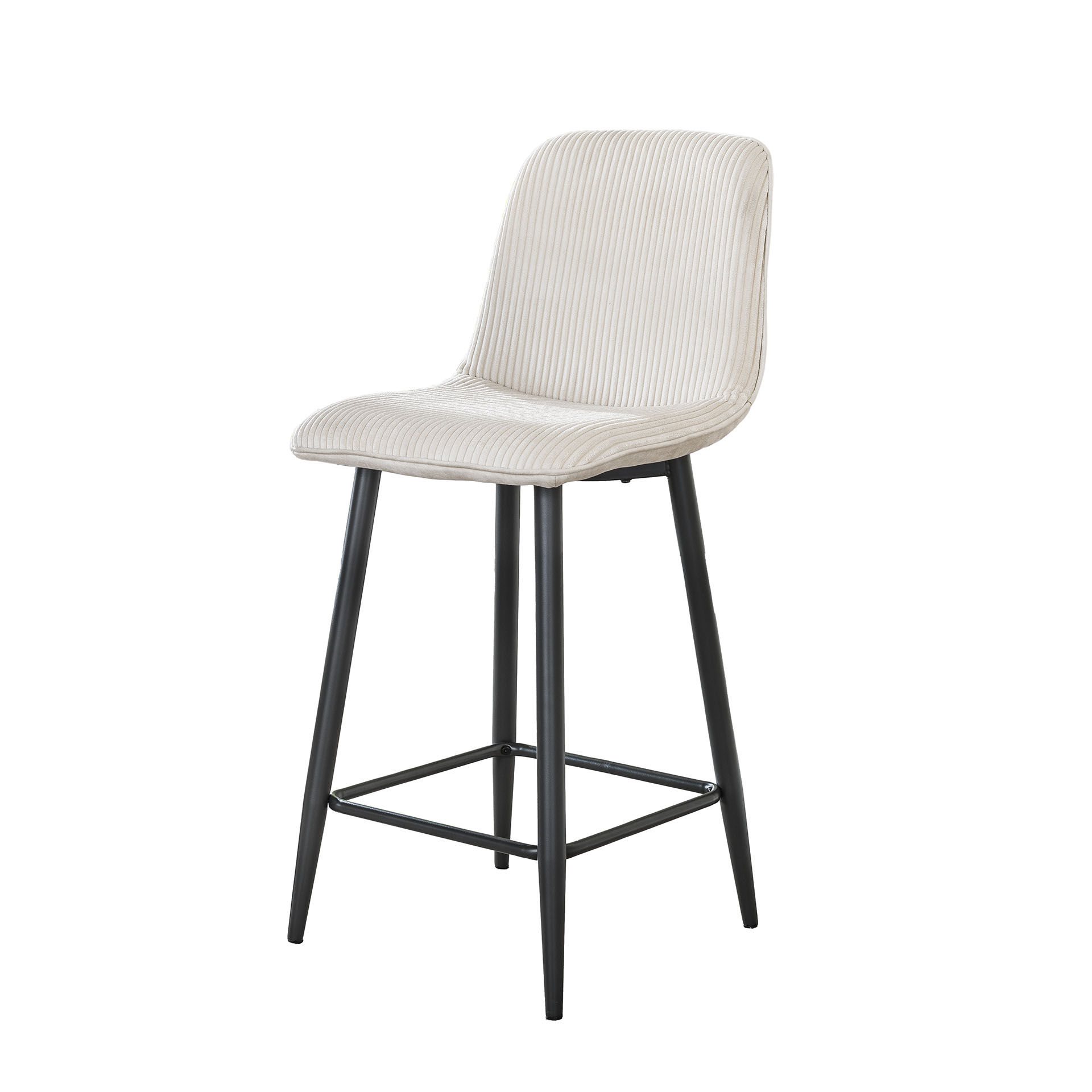 Sedia da bar Rib VPE2 / Rock Bianco sporco
