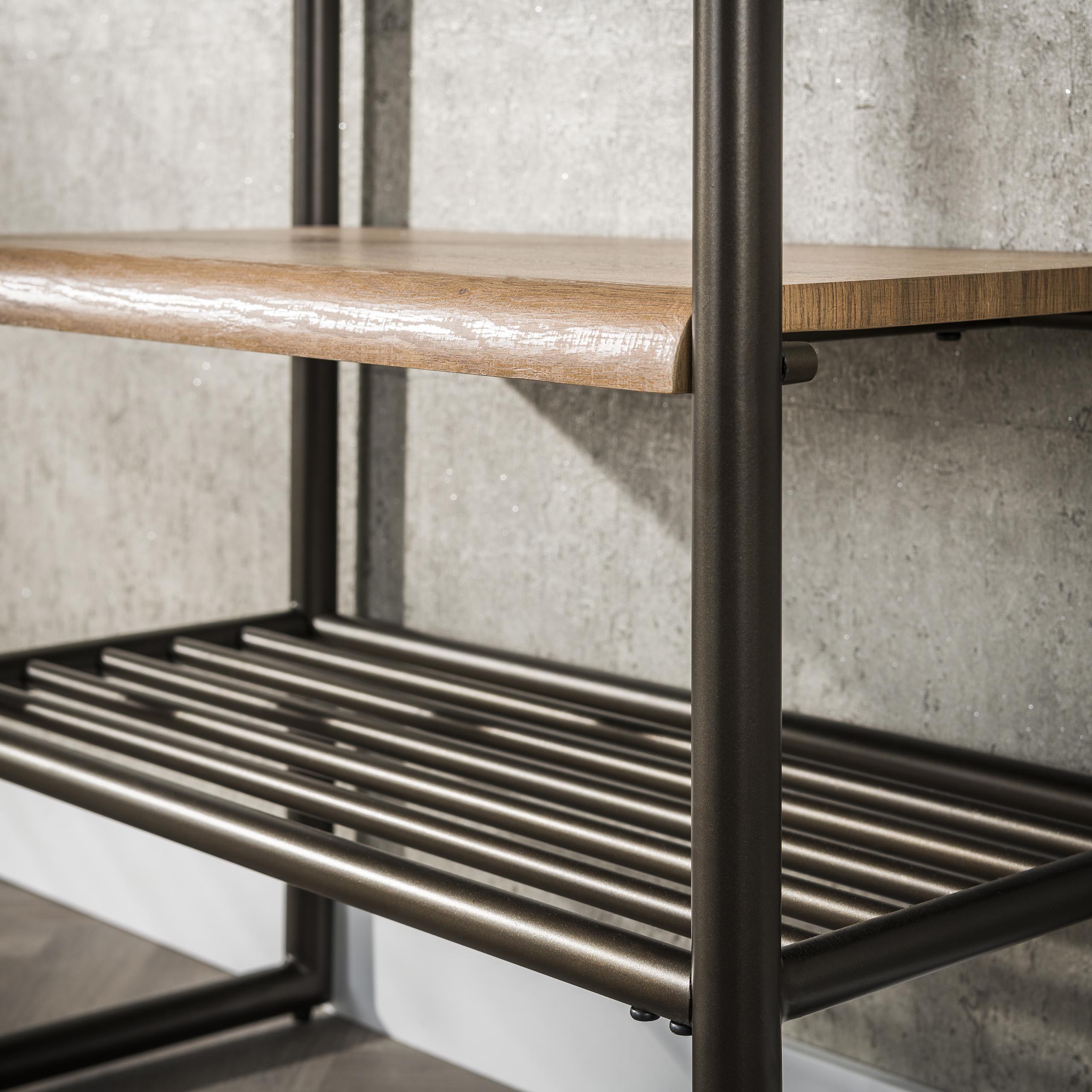 Mobile guardaroba Luno 70 cm - Marrone deriva