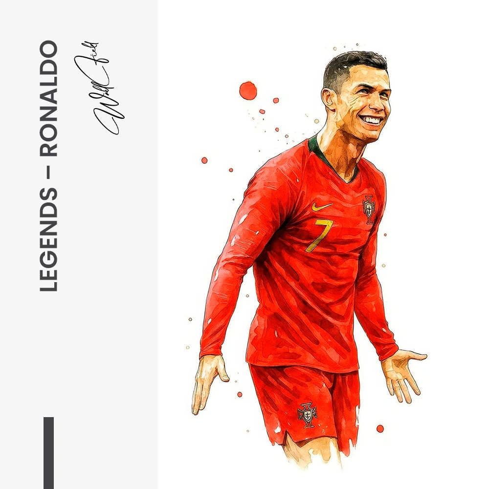 Legends – Ronaldo – Glass