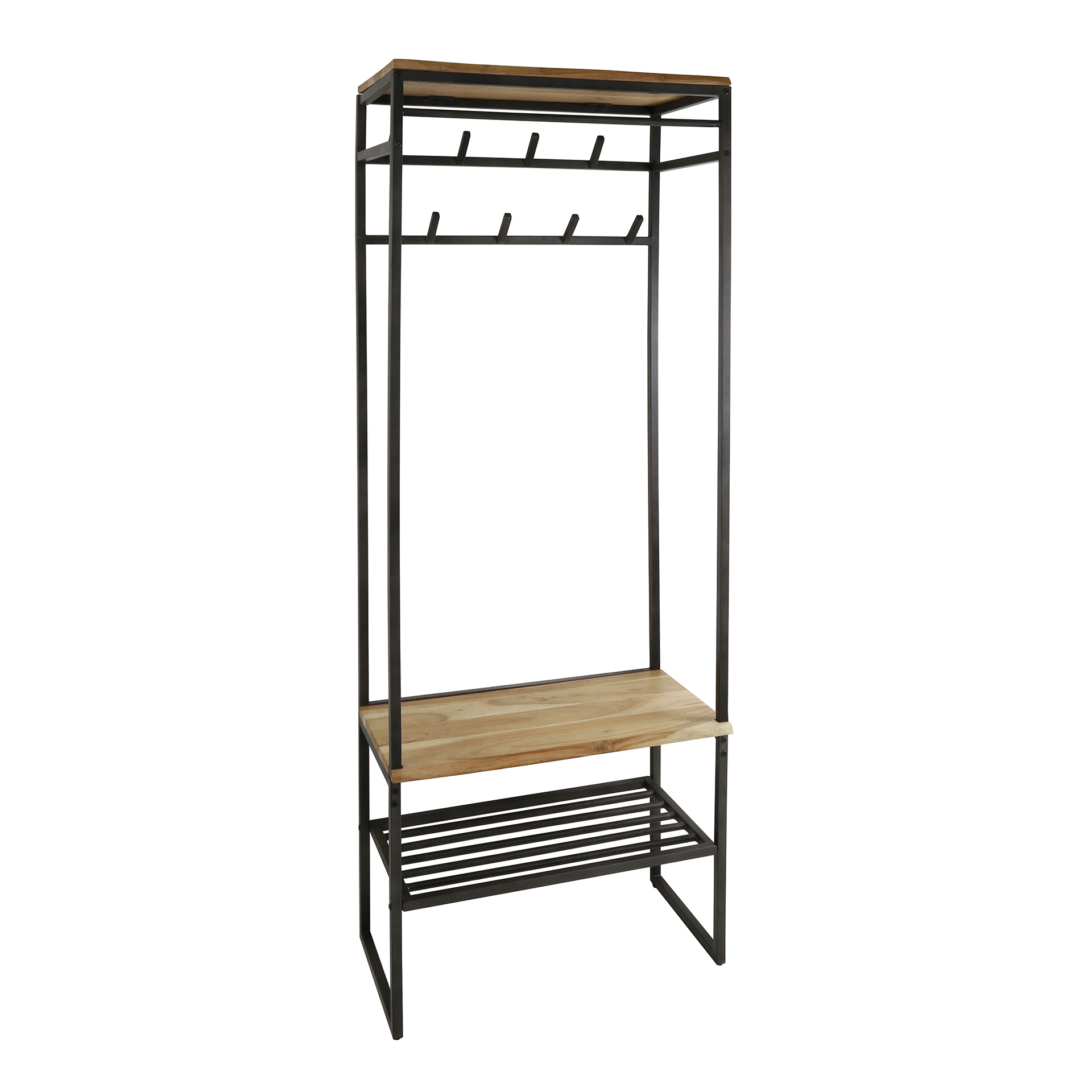 Bordo in tondino per mobile armadio / Acacia massiccia naturale