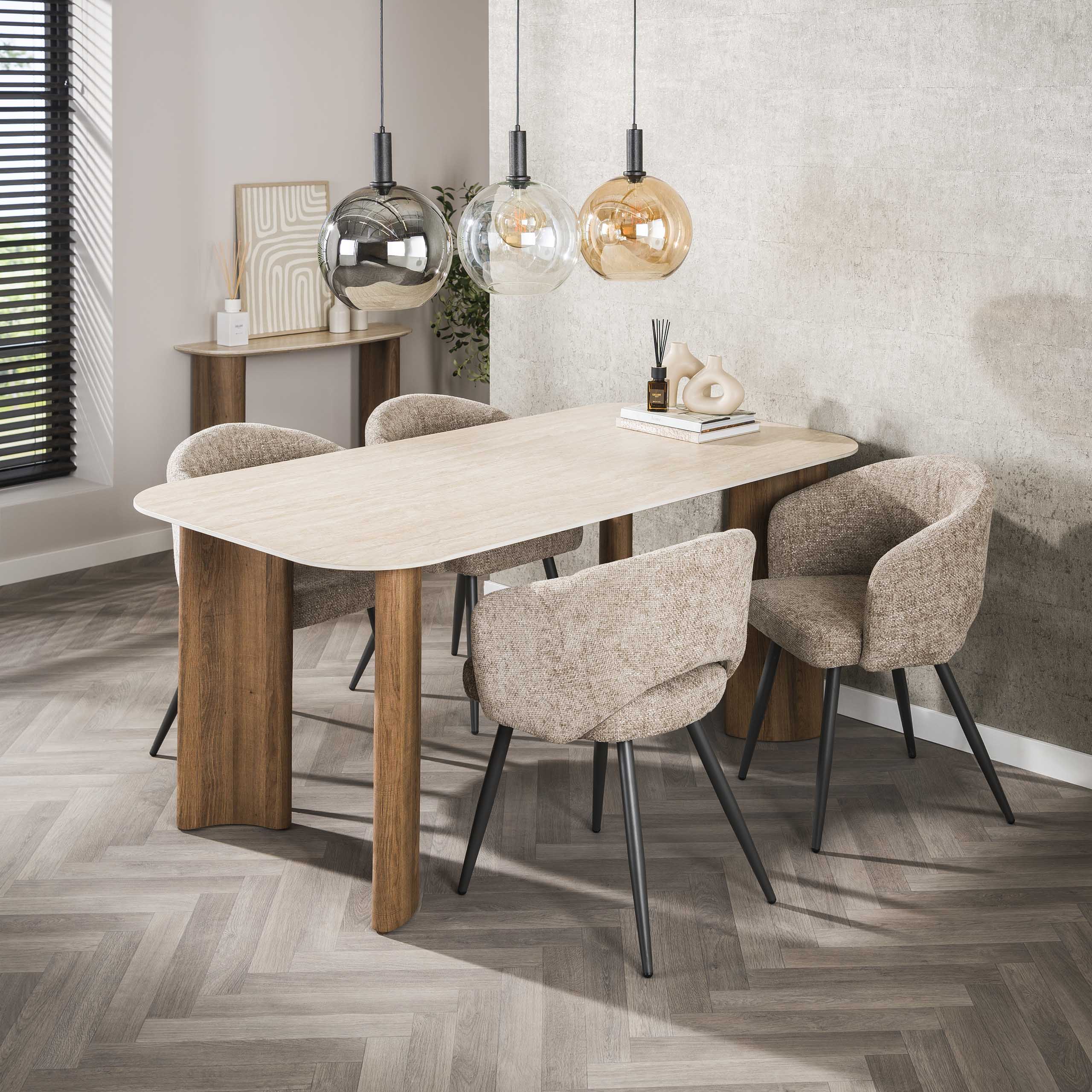 Armchair Salon - packed per 2 - Cargo sand