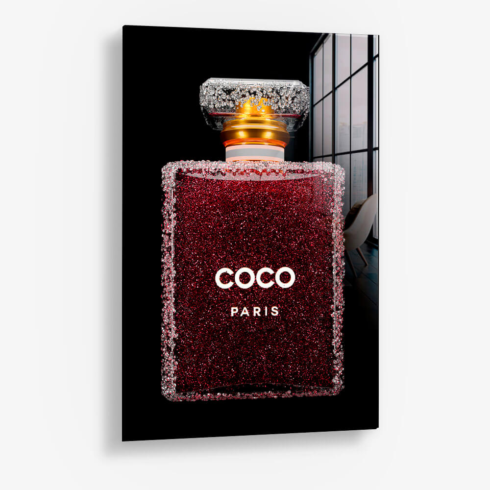 COCO Red Sparkles – Vetro