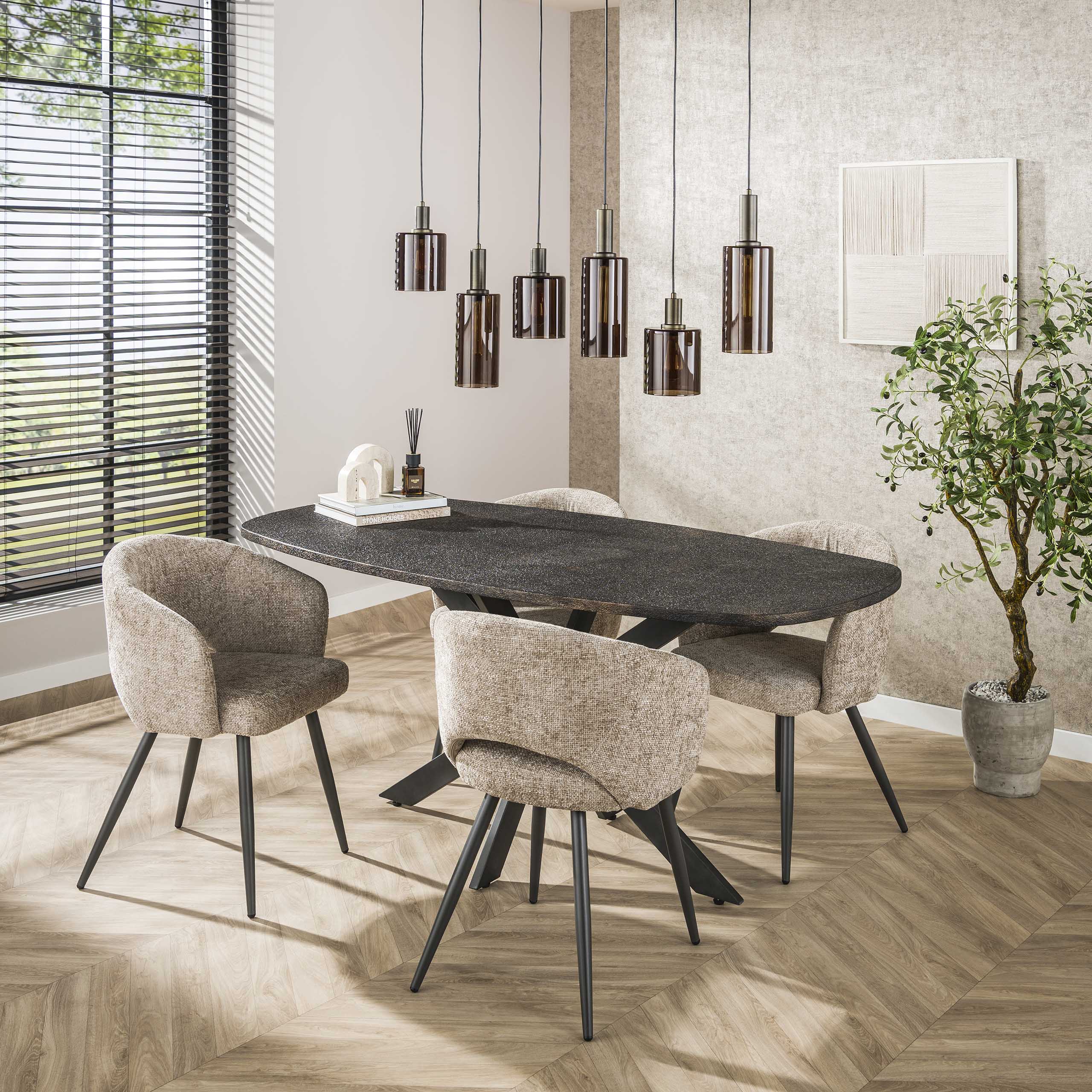 Armchair Salon - packed per 2 - Cargo sand