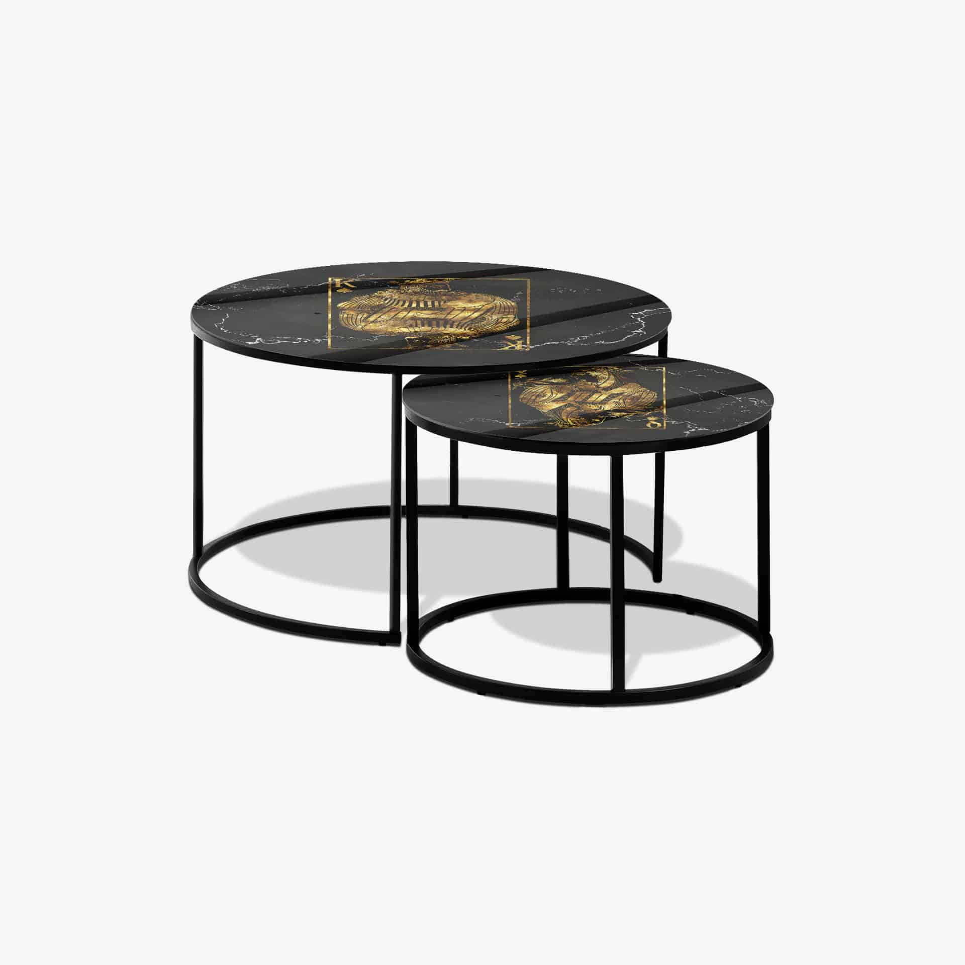 Coffee table Black - Royal Cards