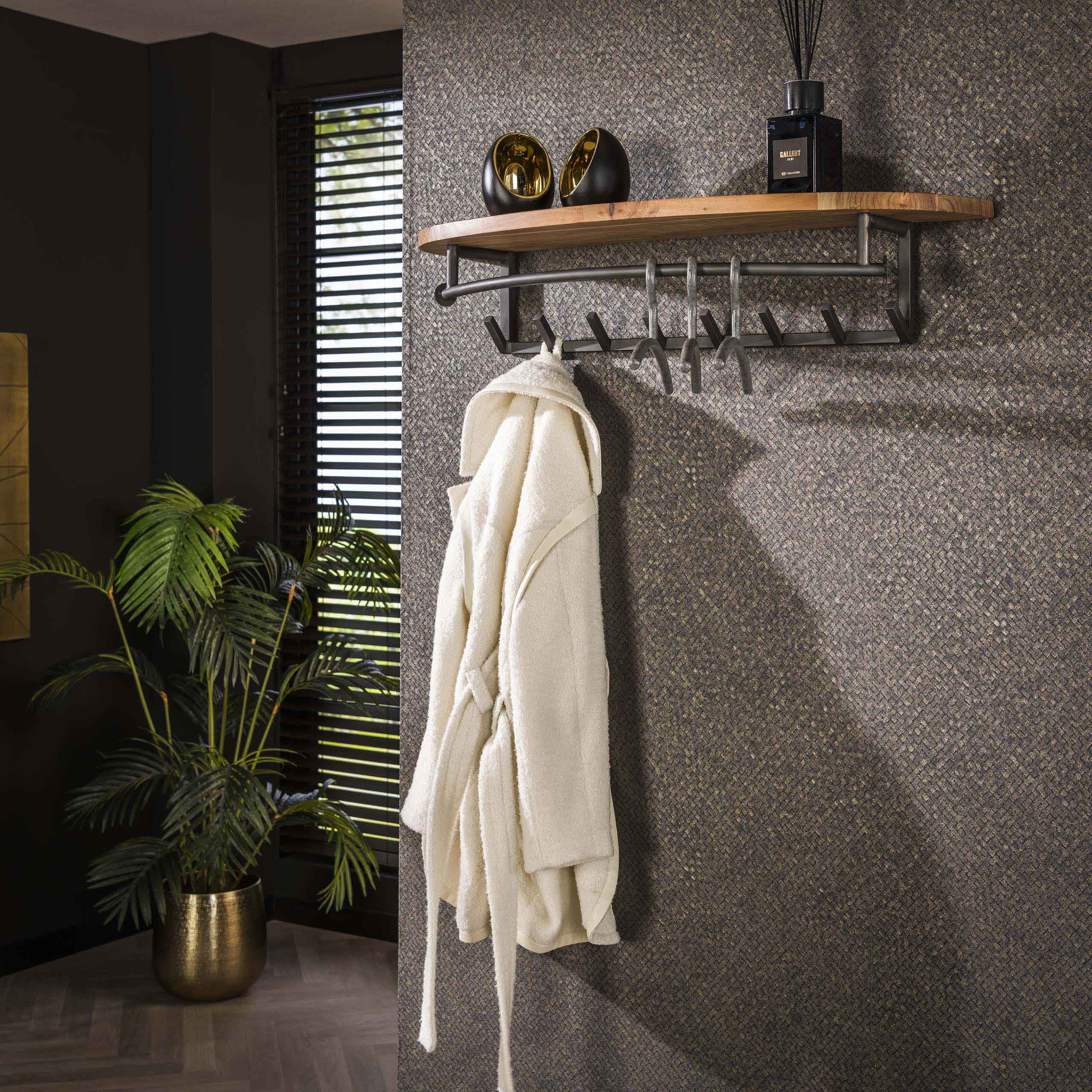 Appendiabiti tondo 8 ganci portapacchi / Solid ac