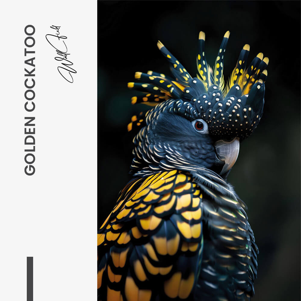 Golden Cockatoo – Vetro