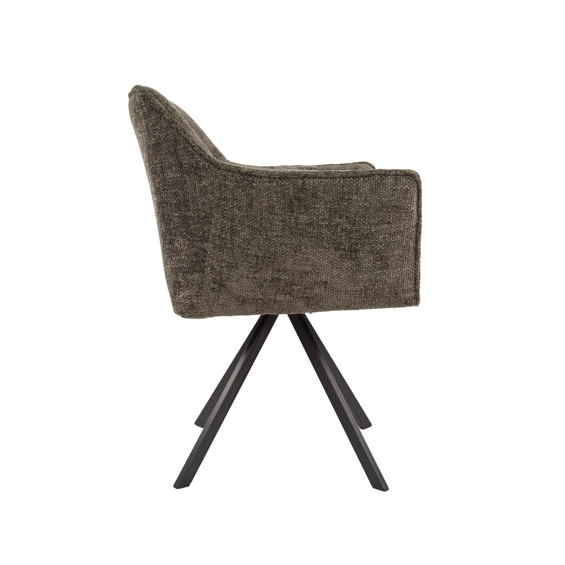Armchair Raster rotatable - packed per 2 - Hoven taupe