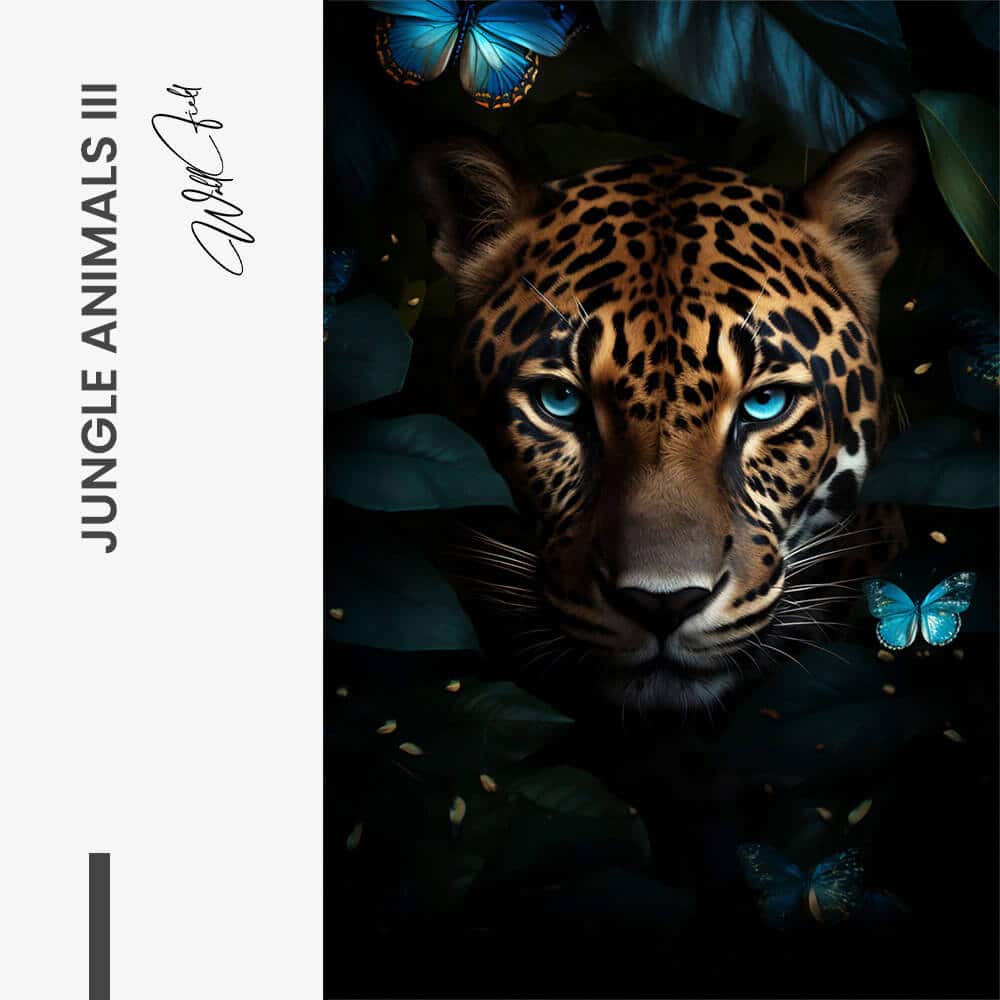 Bundle: "Jungle Animals" (3x) – Glass