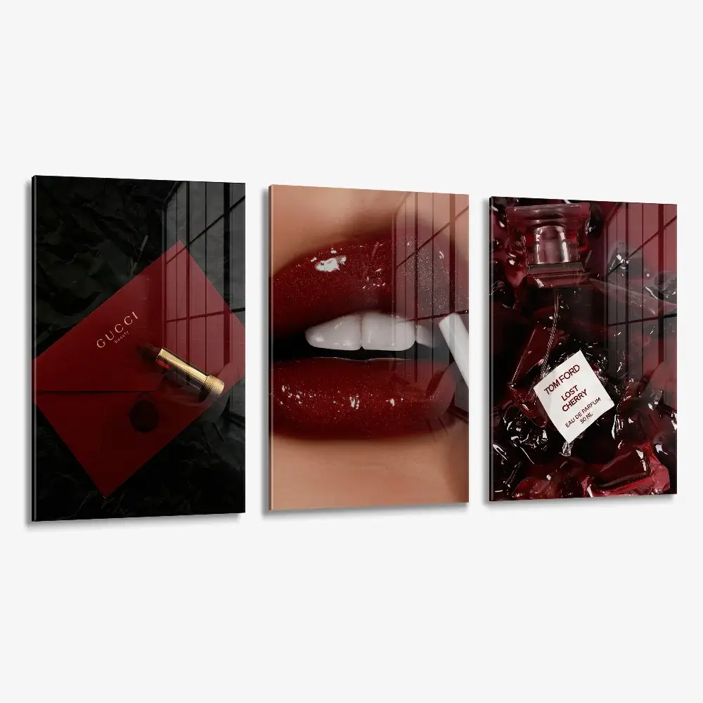 Bundle: "Fashion in Red Tones" (3x) – Glass