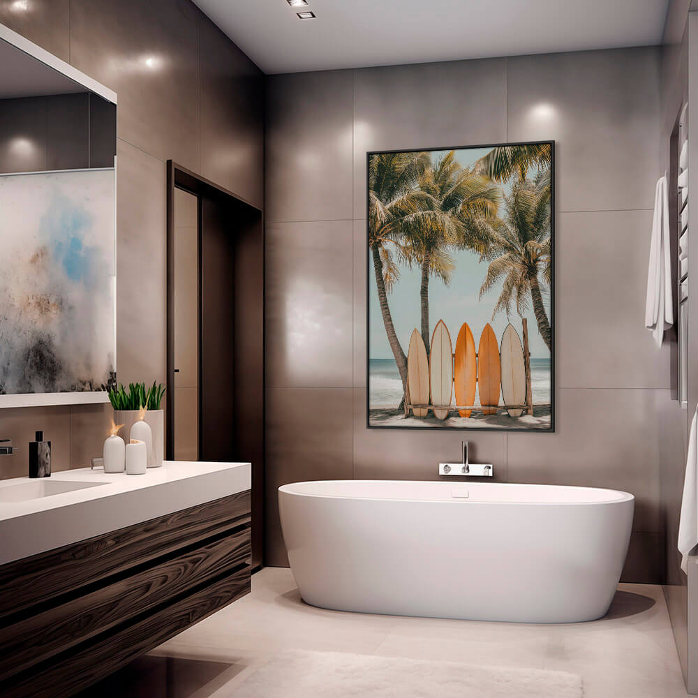 "Surfboards & Palm Trees"