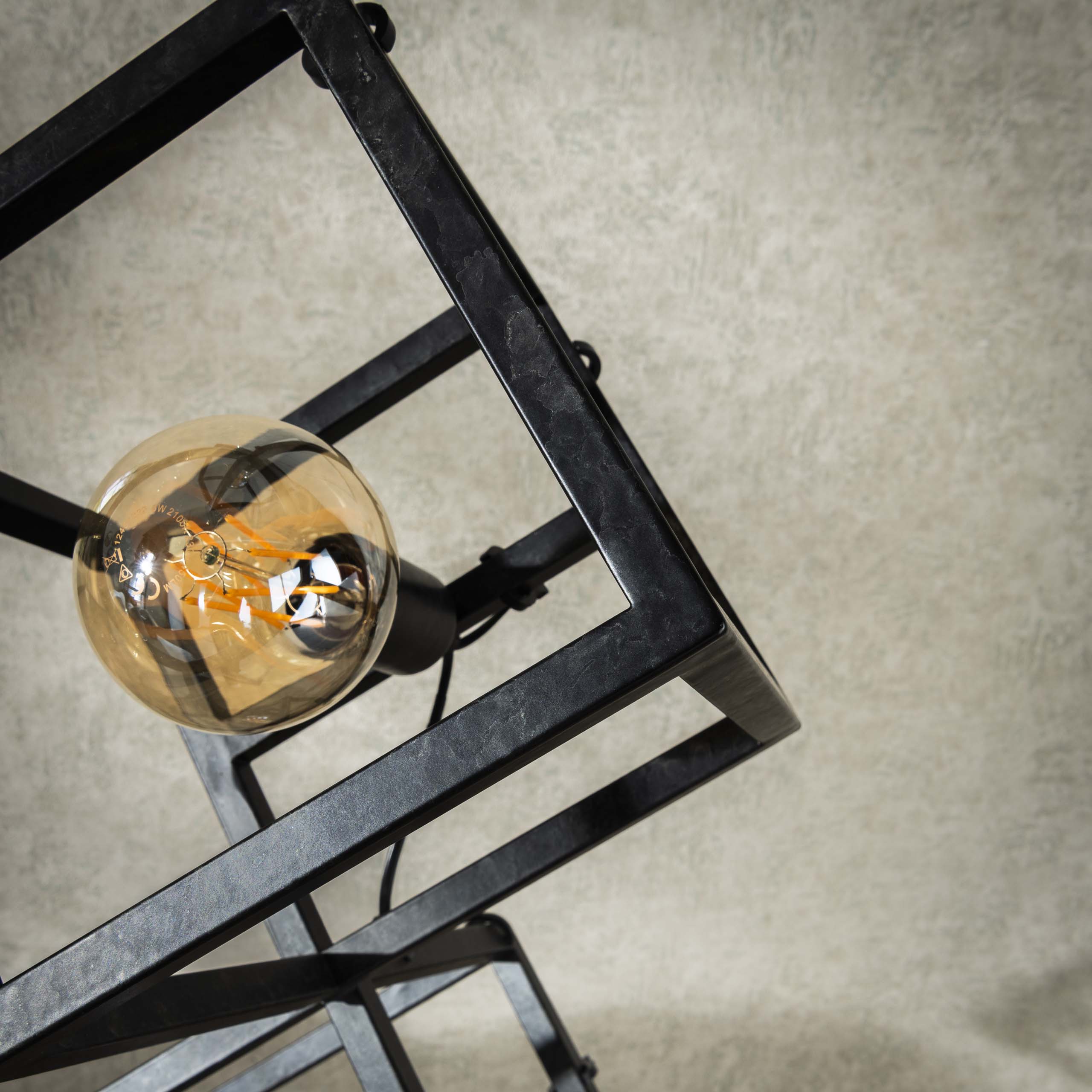 Lampada da terra Cube 4 luci - Antracite