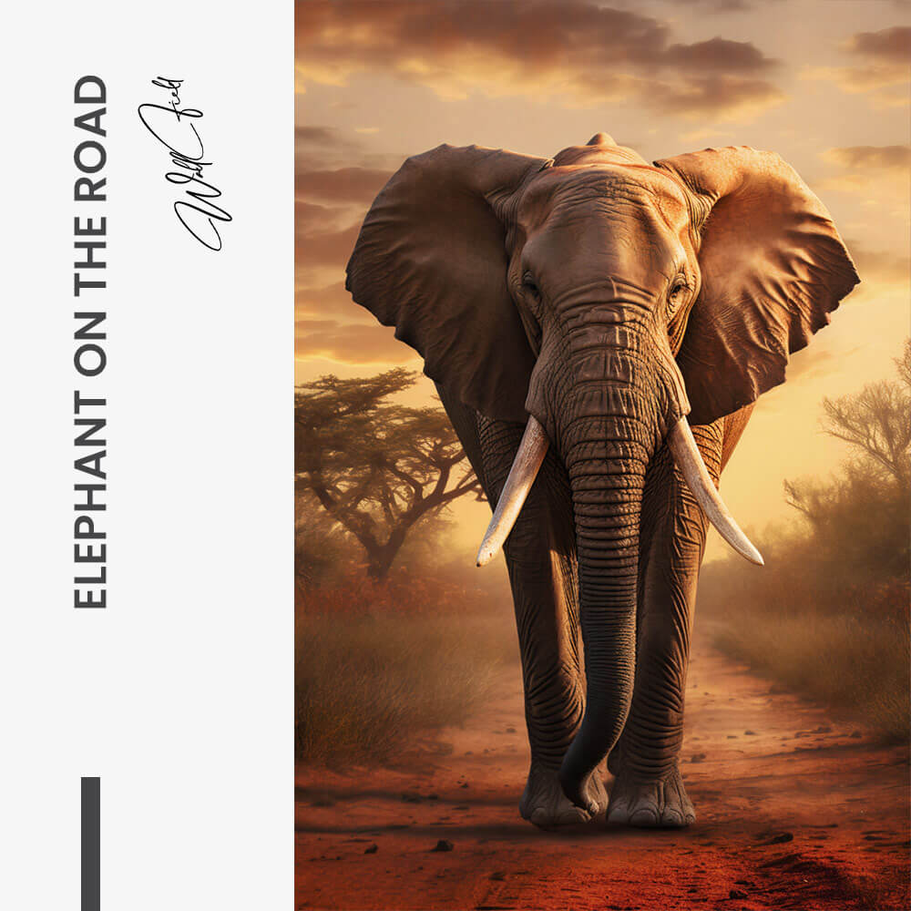 Elephant On The Road - Vetro