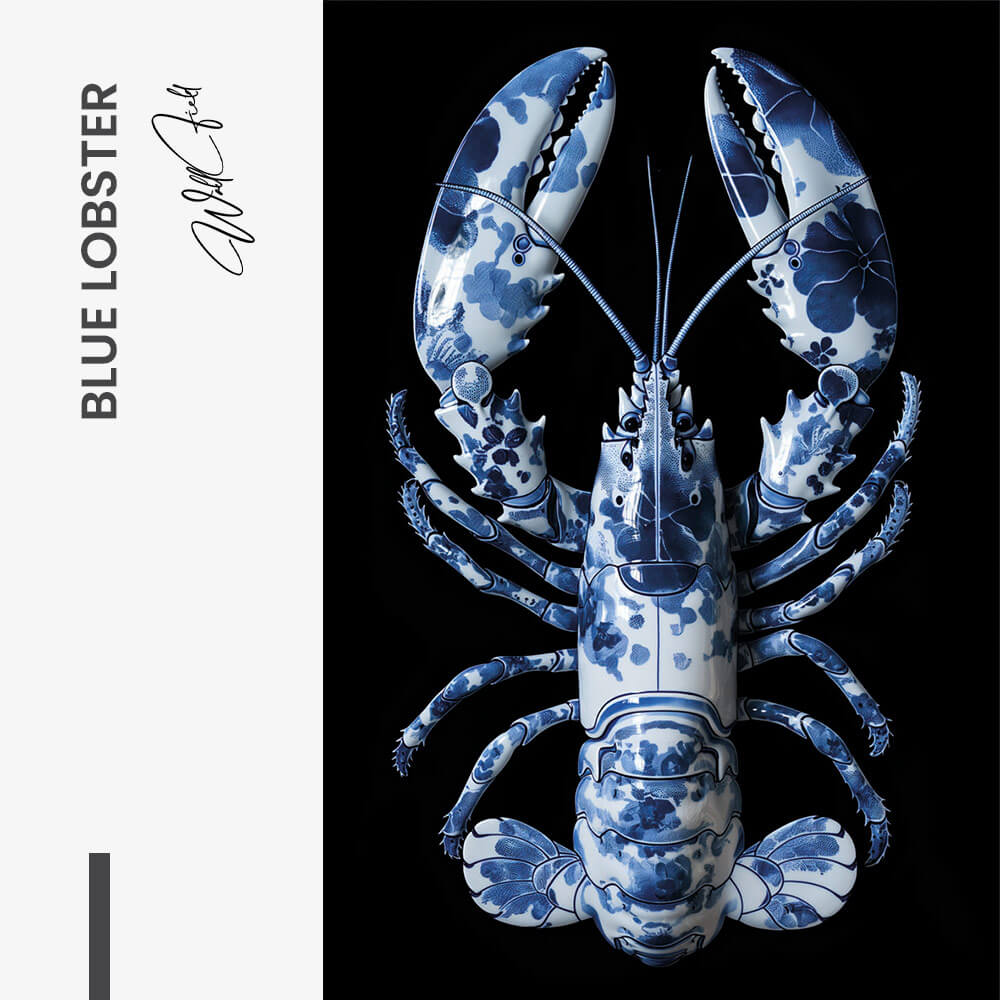 Blue Lobster – Vetro