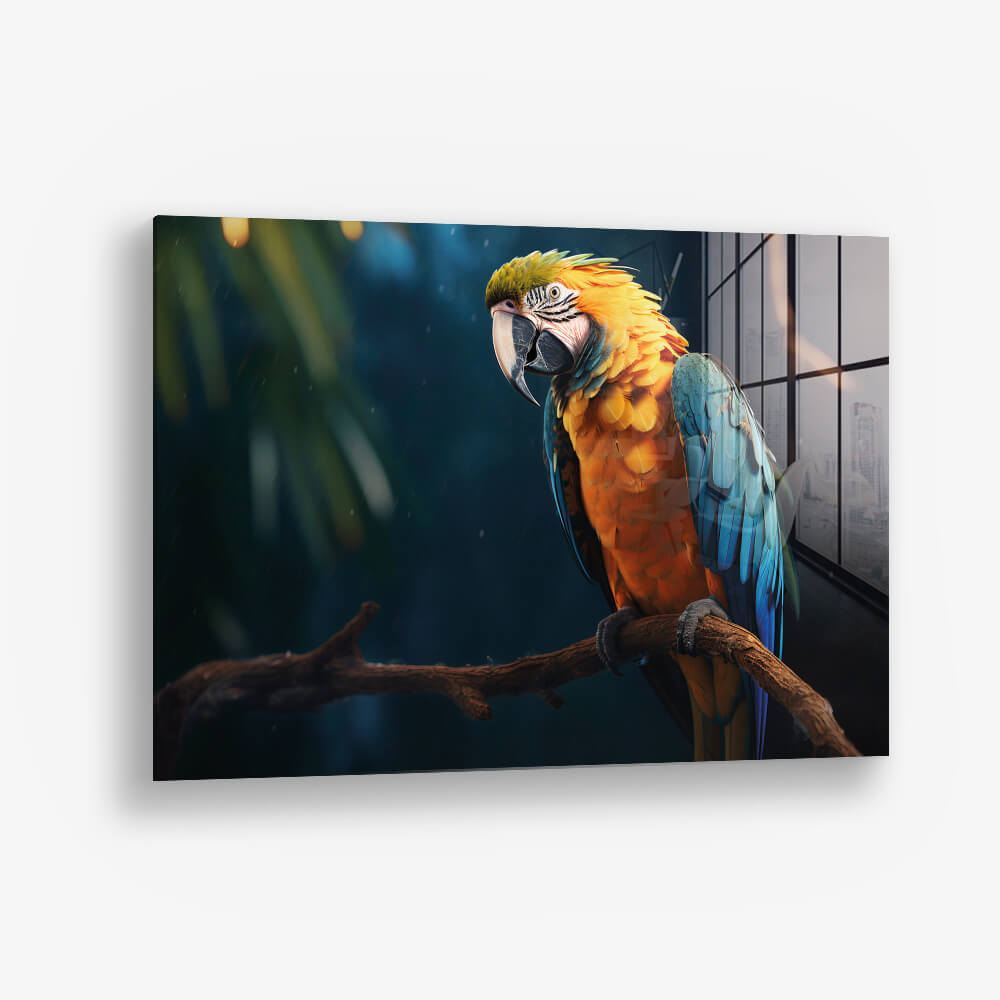 Pride Parrot - Vetro
