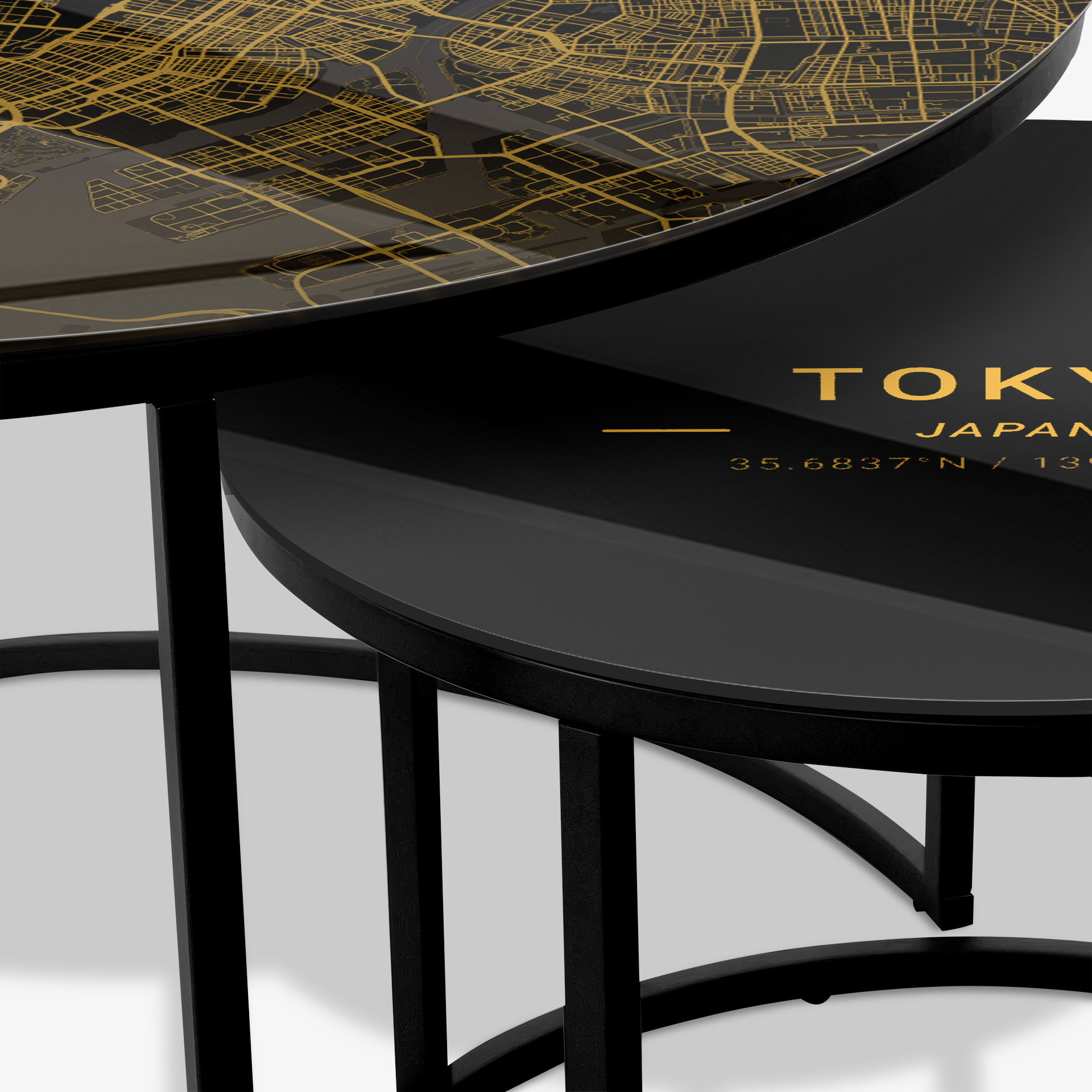 Tavolino Nero - Tokyo Oro