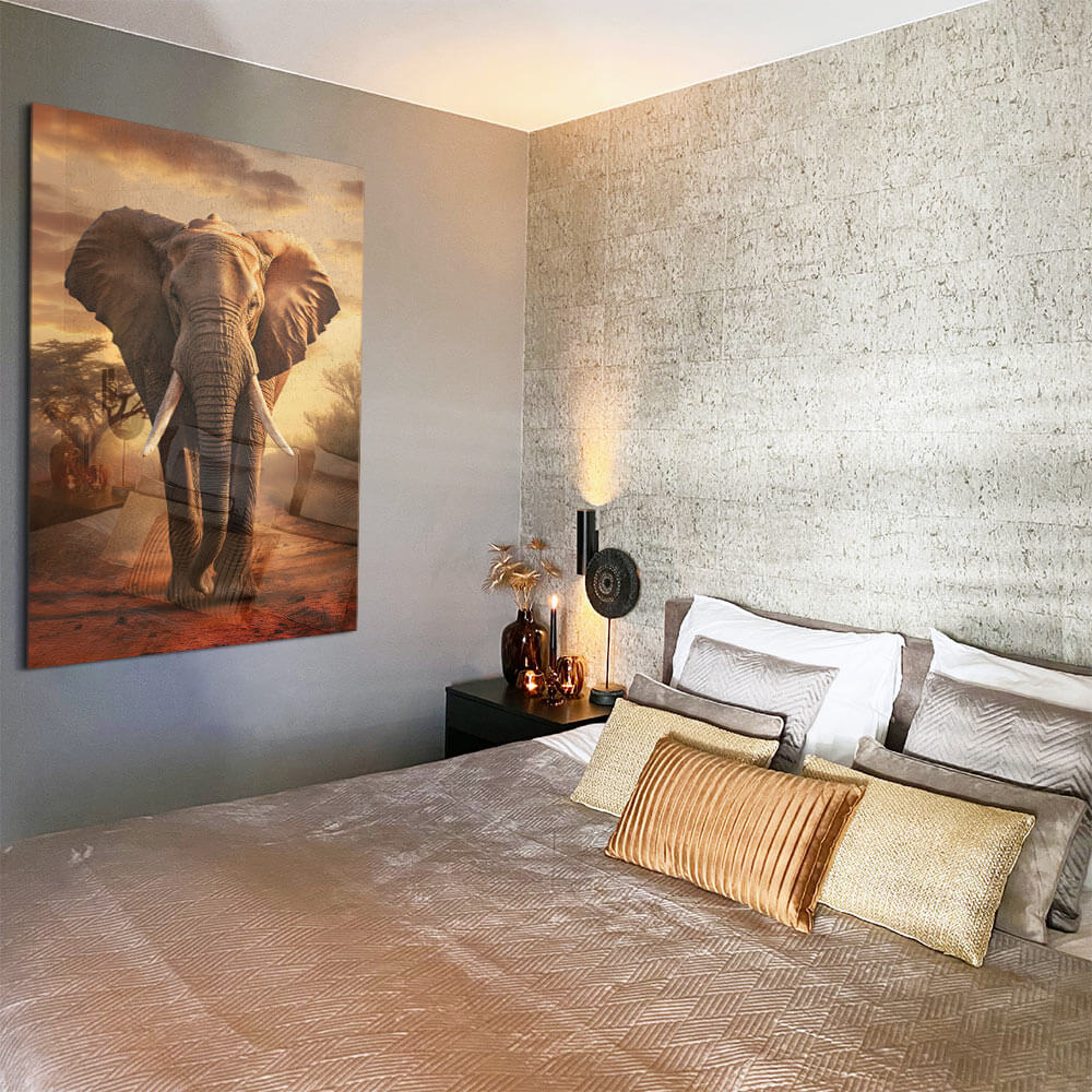 Elephant On The Road - Vetro