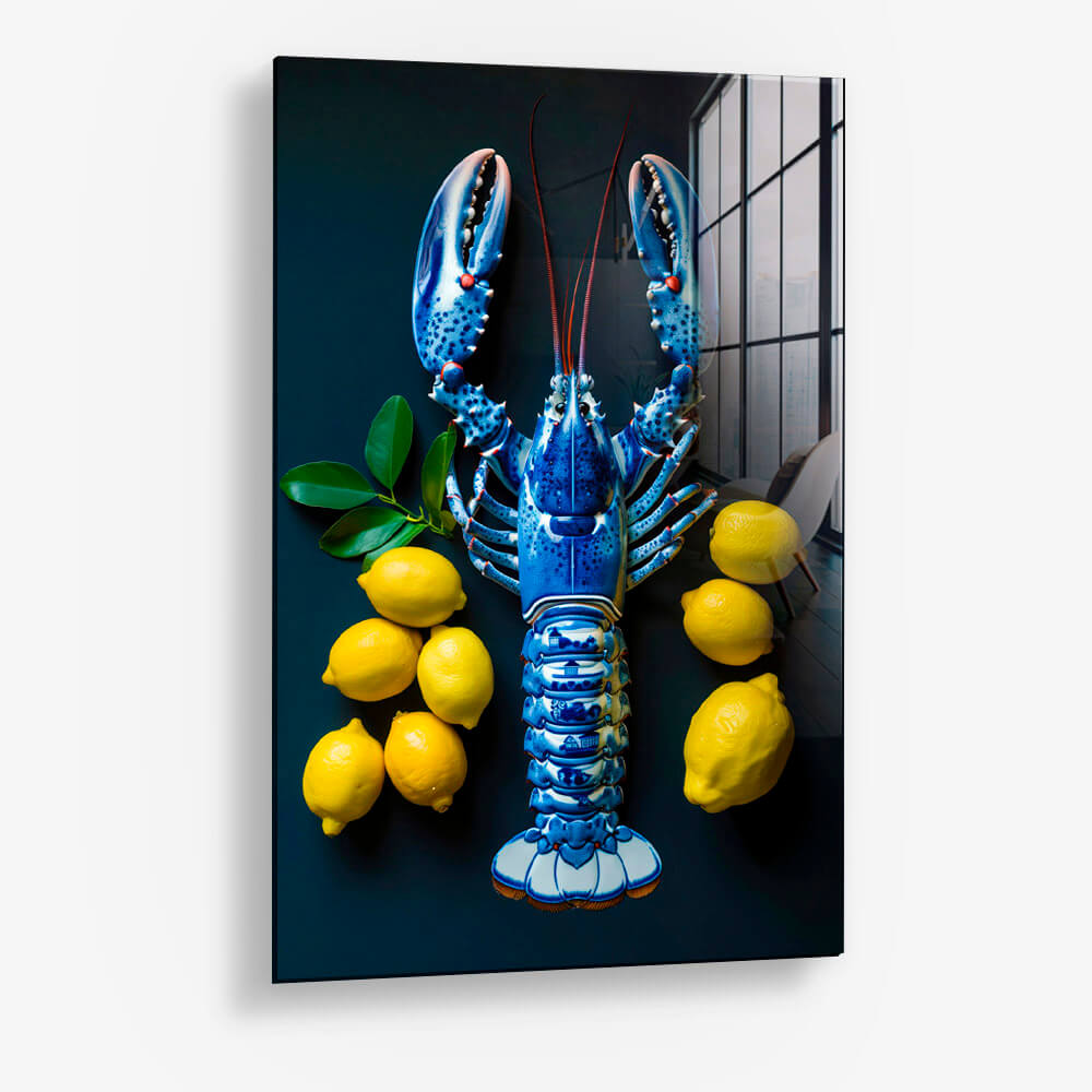 Blue Lobster III – Glass