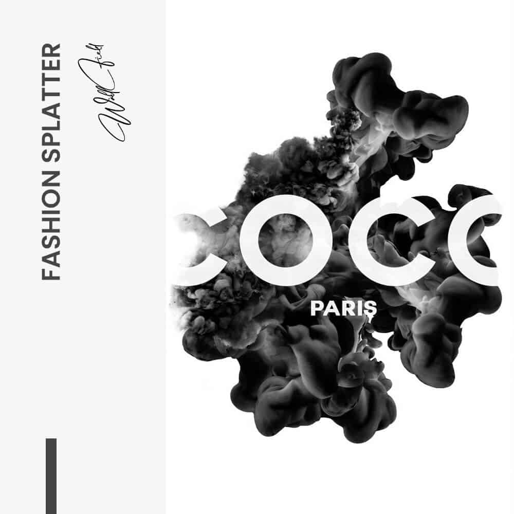 Fashion Splatter - Glass