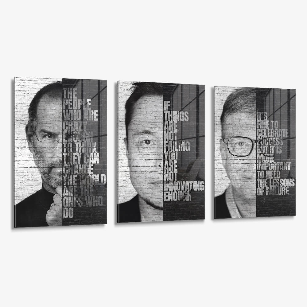 Bundle: "Entrepreneurs" (3x) – Glass