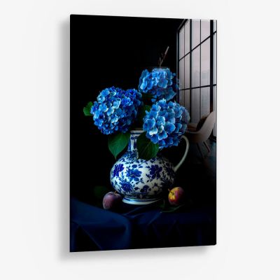 Delft Blue & Dutch Tulips III – Vetro