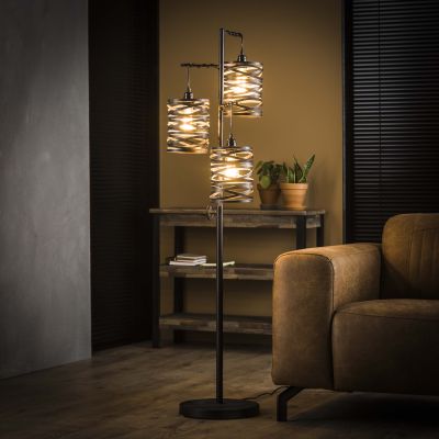 Lampada da terra 3L Springer a gradini