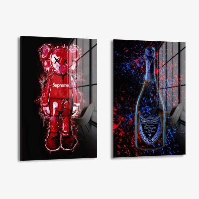 Bundle: "Red luxury" (2x) - Glass