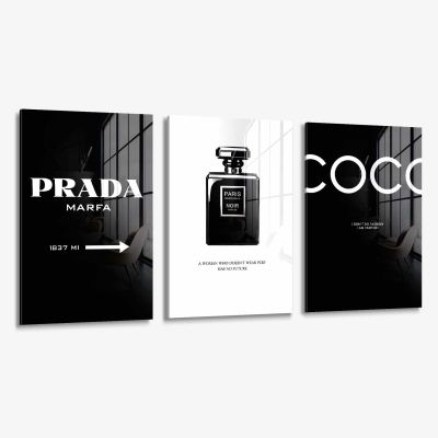 Bundle: Black Fashion (3x) - Glass